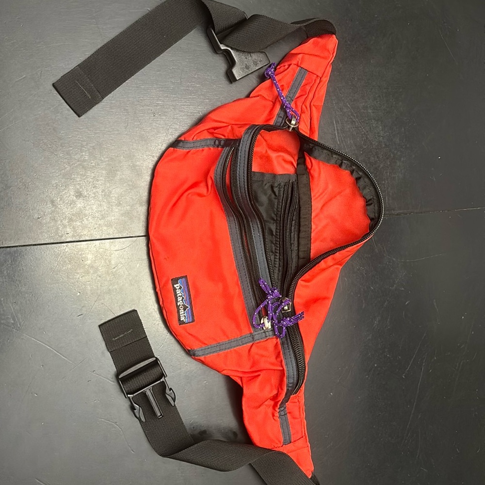 Patagonia Orange Belt Bag